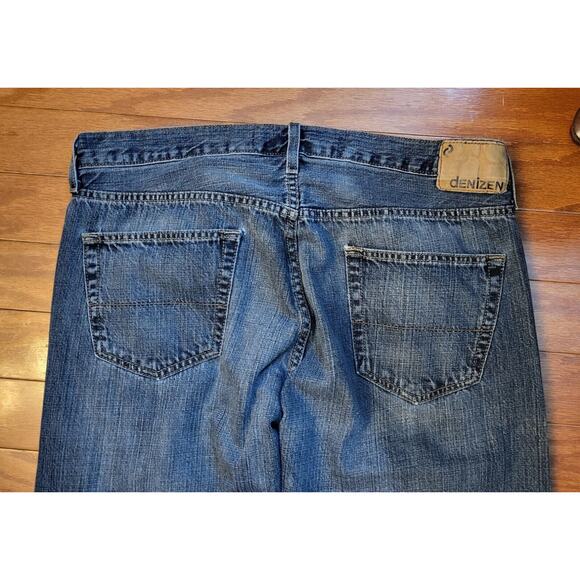 DENIZEN from Levi's Men's Loose Relaxed Fit Blue Denim Jeans Size 38x33 (Actual) - Picture 7 of 15